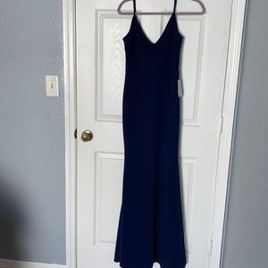 Navy, maxi formal dress